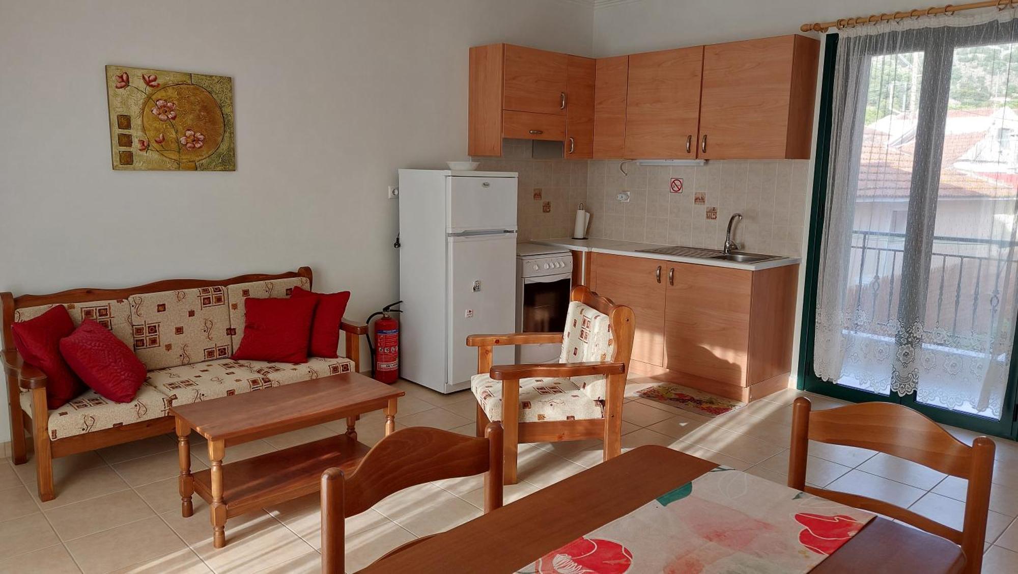 Giannos Apartments Ajía Effimía Kültér fotó